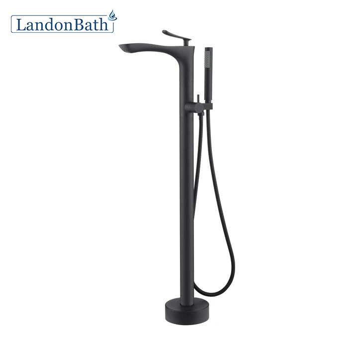 Matte Black Bathtub Tap