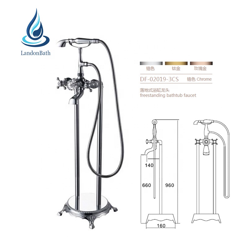 Shower Tub Sink Handshower Room Hardware Bathtub Bathroom Clawfoot Claw Cast Iron Foot Fixture Sale Footed Bath Faucet