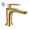 Australian standard gold-plated brass gold bathroom basin water mixers tapware faucet tap torneira dourada