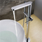 Floor Standing Shower Faucet Mounted Self Bathtub System With Tub Spout Stand Alone Bath Faucets Single Lever Bathroom Rain