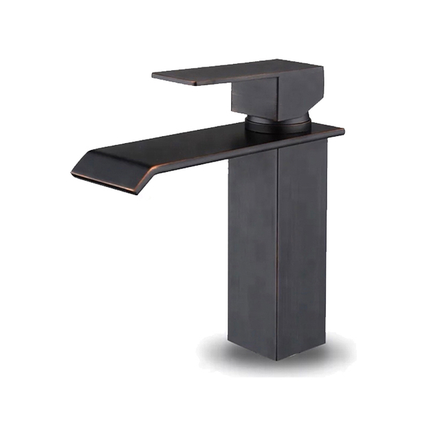 Type And Single Hole Faucet Mount Basin Mixer Modern Style Lever Brass Faucets Handle Matte Black Wash Kaiping Bathroom 1