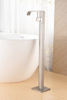 Stand Alone Bathroom Basin Mixer Sink Tap Floor Mount Free Standing Water Faucet Pedestal Washing Taps