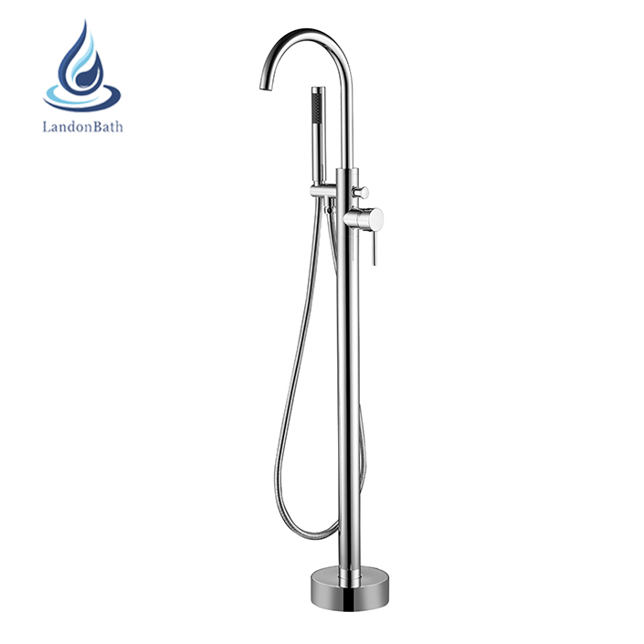Bathtub Mixer Bravat Stand Alone Shower S Free Standing Mixers Faucet High Tubs Ceramic Bath Tapwaterheadandstand