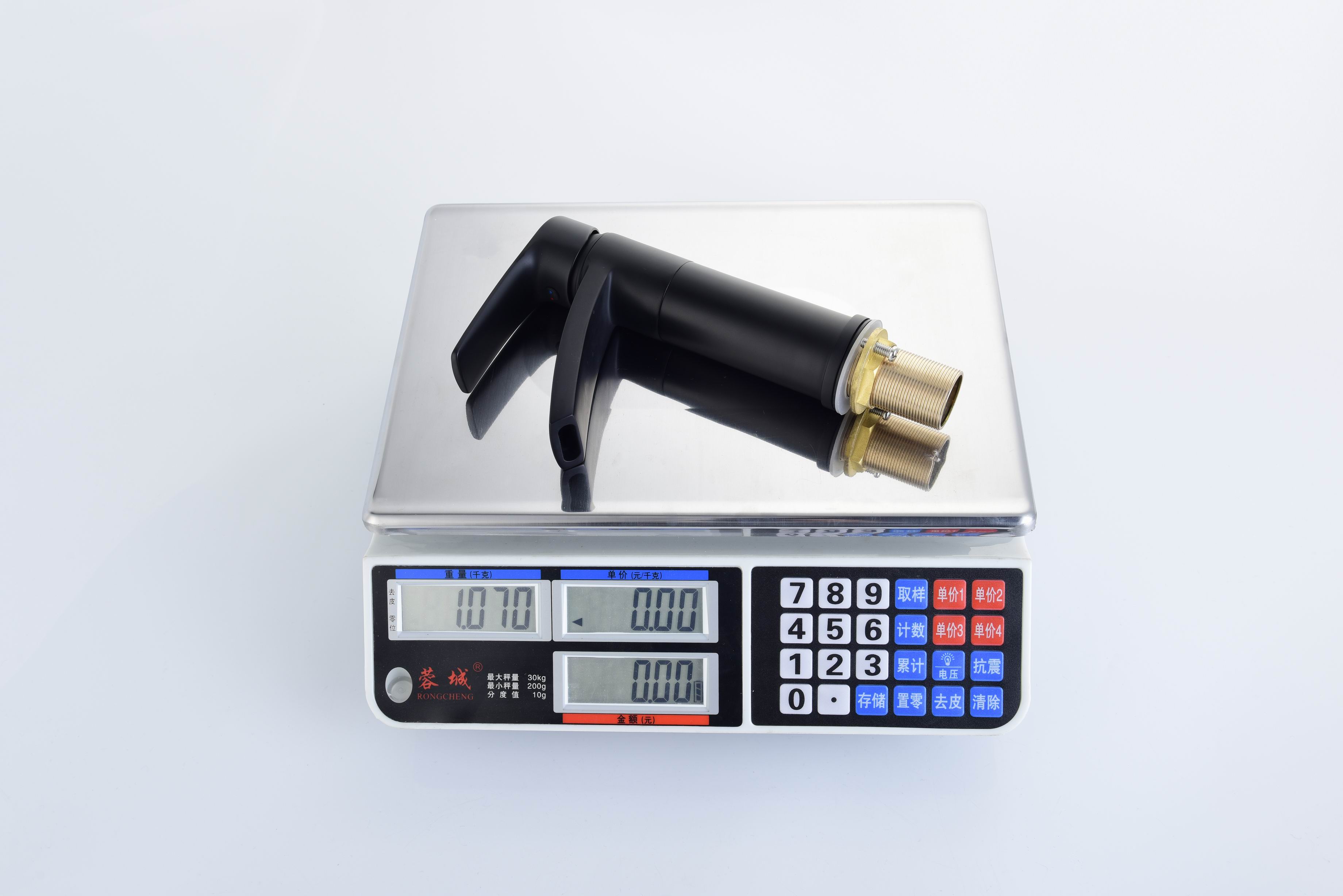 Deck Mounted Single Lever Hot And Cold Water Bathroom Mixer Tap Soft Water Basin Sink Faucet