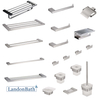 Matt Black Bathroom Accessories Set Paper Holder Towel Rod 69Series