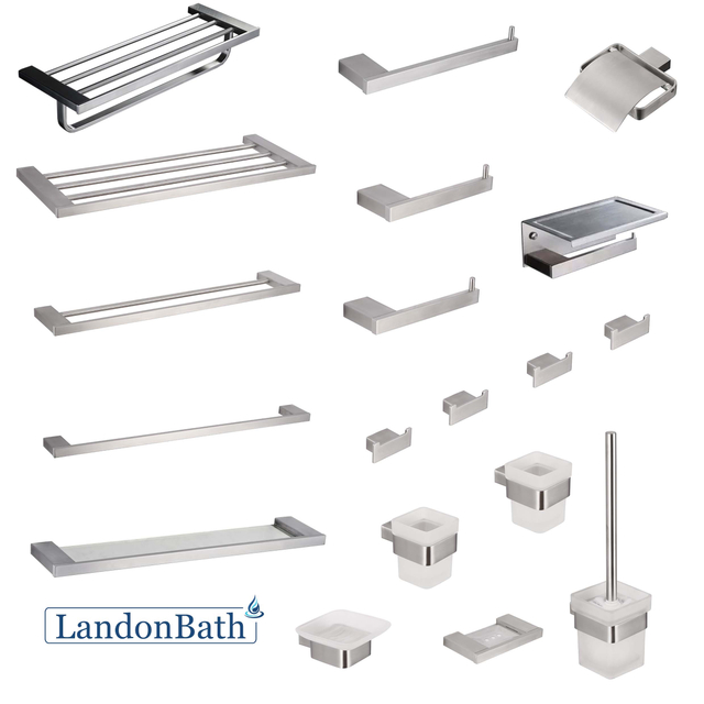 304SUS Bathroom Accessories Set Towel Rack Rod 69Series