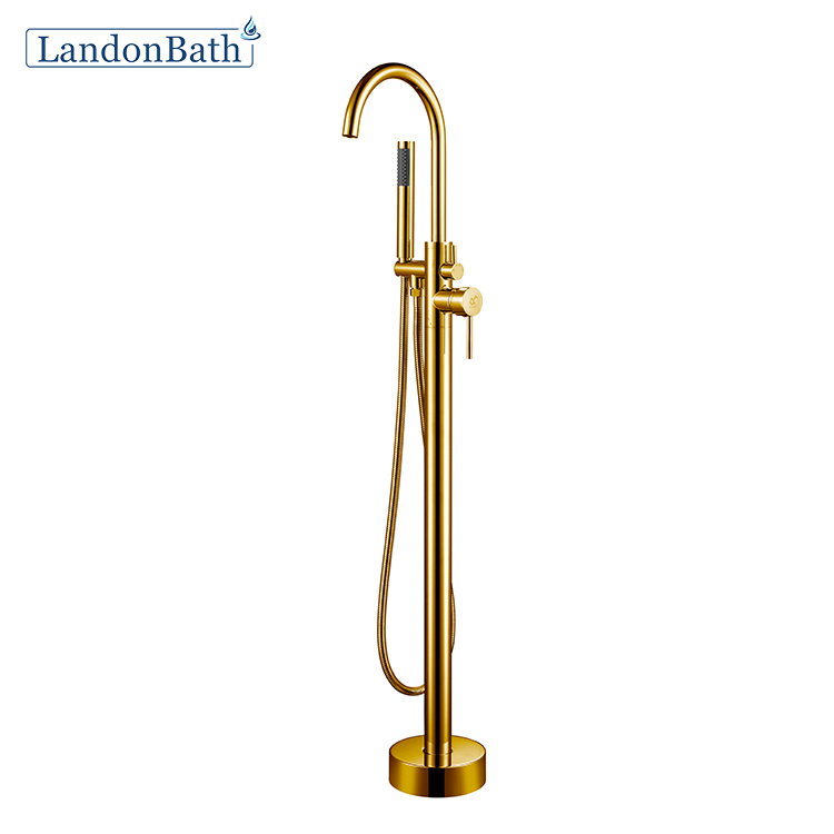 2022 New Design Freestanding Bathtub Faucet Zinc Alloy Tap