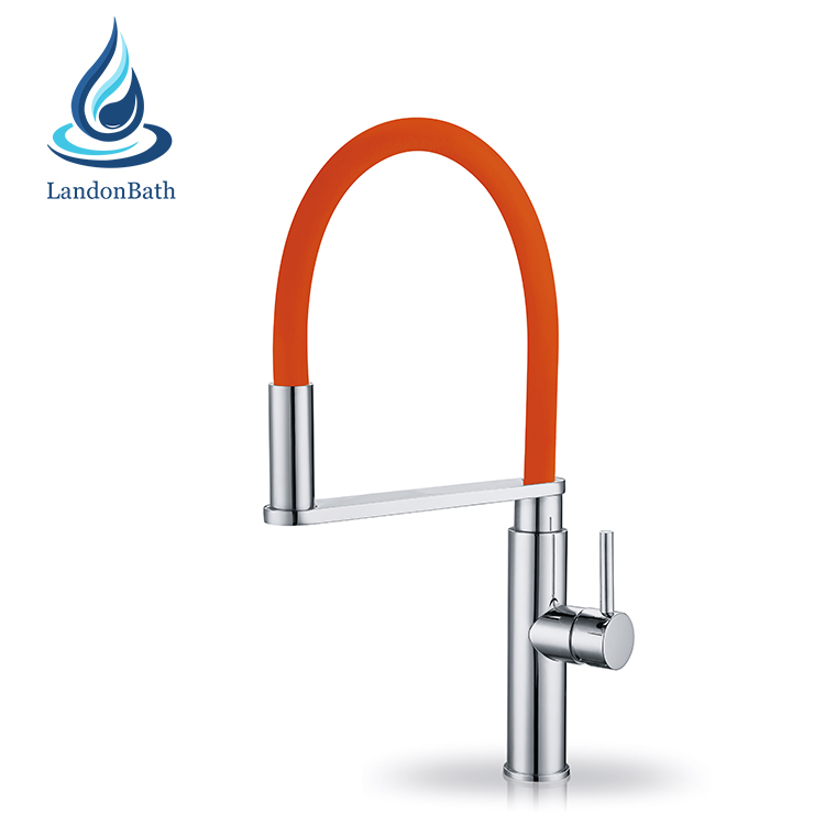 Curved Sanitary Mixer Modern High Quality Kitchen Faucet