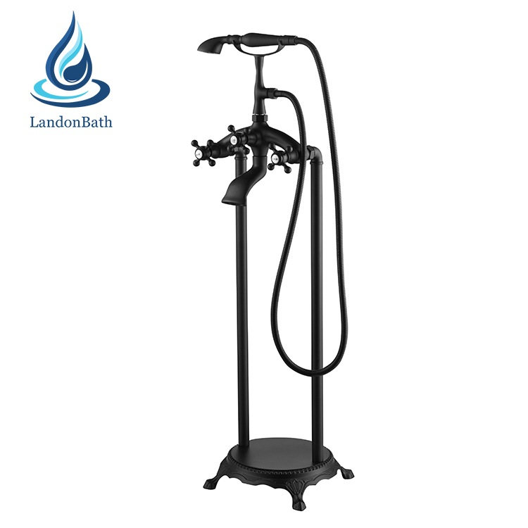 Matte Black Freestanding Faucet Factorys Price Hot Selling Tap