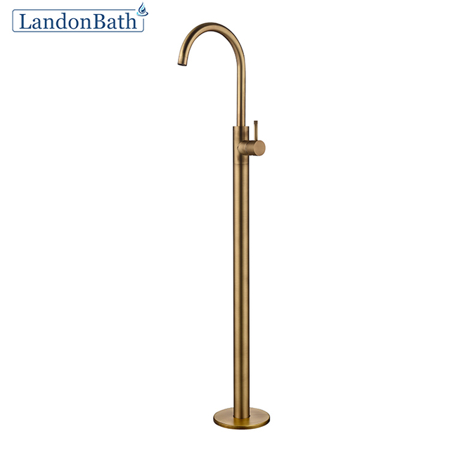Factorys Price Single Hole Golden and Black Color Faucet