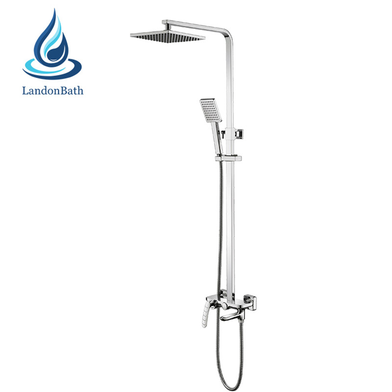 Simple Design Zinc Alloy Ceiling-Mount Basin Bathroom Faucet
