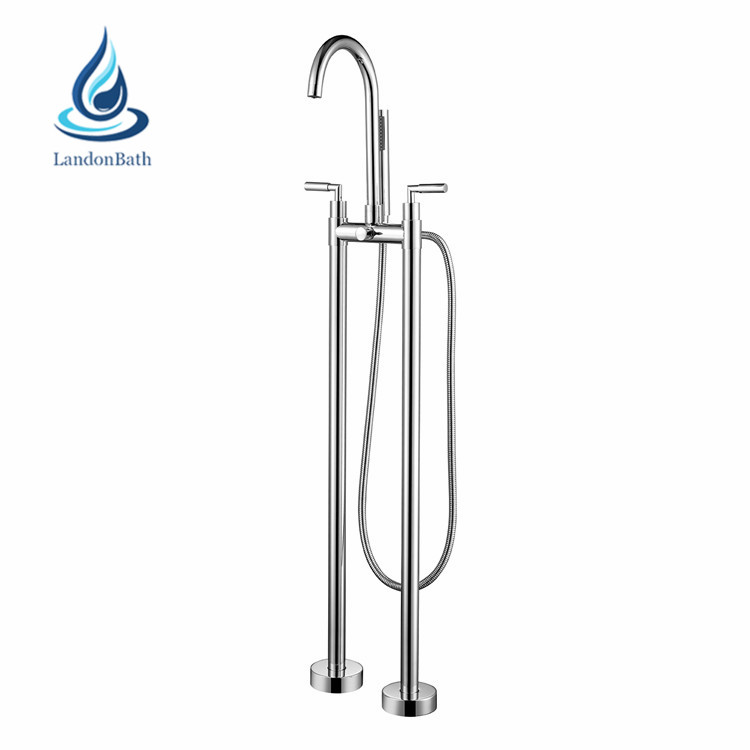 China Taps Factory High Quality Brass Chrome Bathtub Tap