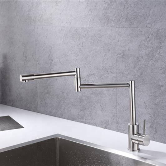 Movable Kitchen Sink Faucet With Pot Mixer For Tap Head Moveable Dometic Fold Down Foldable Filler Above Stove Over Deck Mount