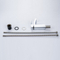 Factory Supplier Bathroom Sink Tap Deck Mounted Chrome Single Handle Single Cold Water Wash Hand Zinc Body Square Basin Faucet