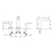 China Factory ORB Special Design Bathroom Basin Faucet 3 Hole Black Bathroom Faucets