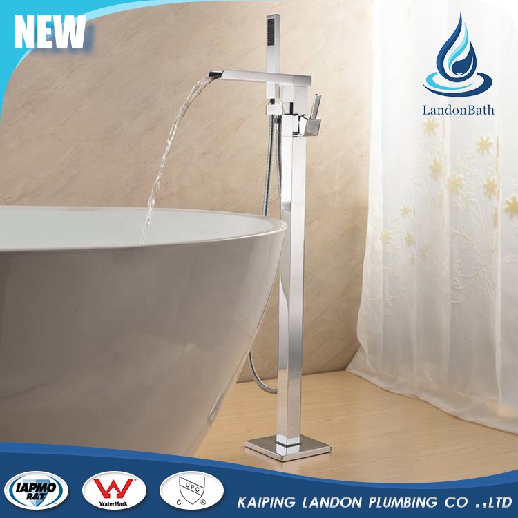 Bathroom Freestanding Bathtub Faucet With Handheld Sprayer Showers For Shower Free Tub Filler Mixer Handshower