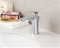 Professional factory taps and mixers wash mixer tap basin faucet curved sanitary on sale