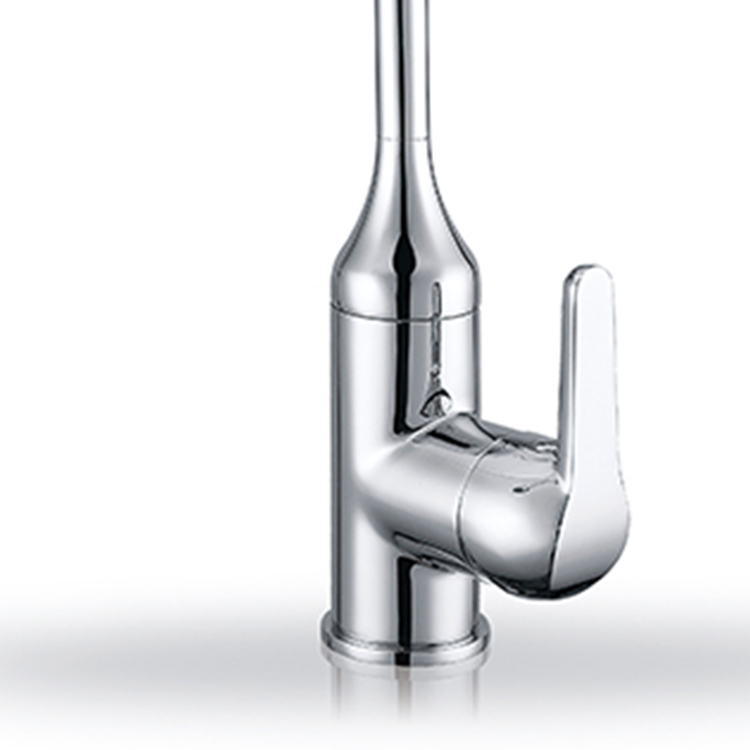 One Handle Modern Tall Kitchen Sink Faucets With Single Hole For Tap Price