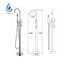Copper body hot cold water mixer tap shower faucets for bathtub freestanding brass faucet