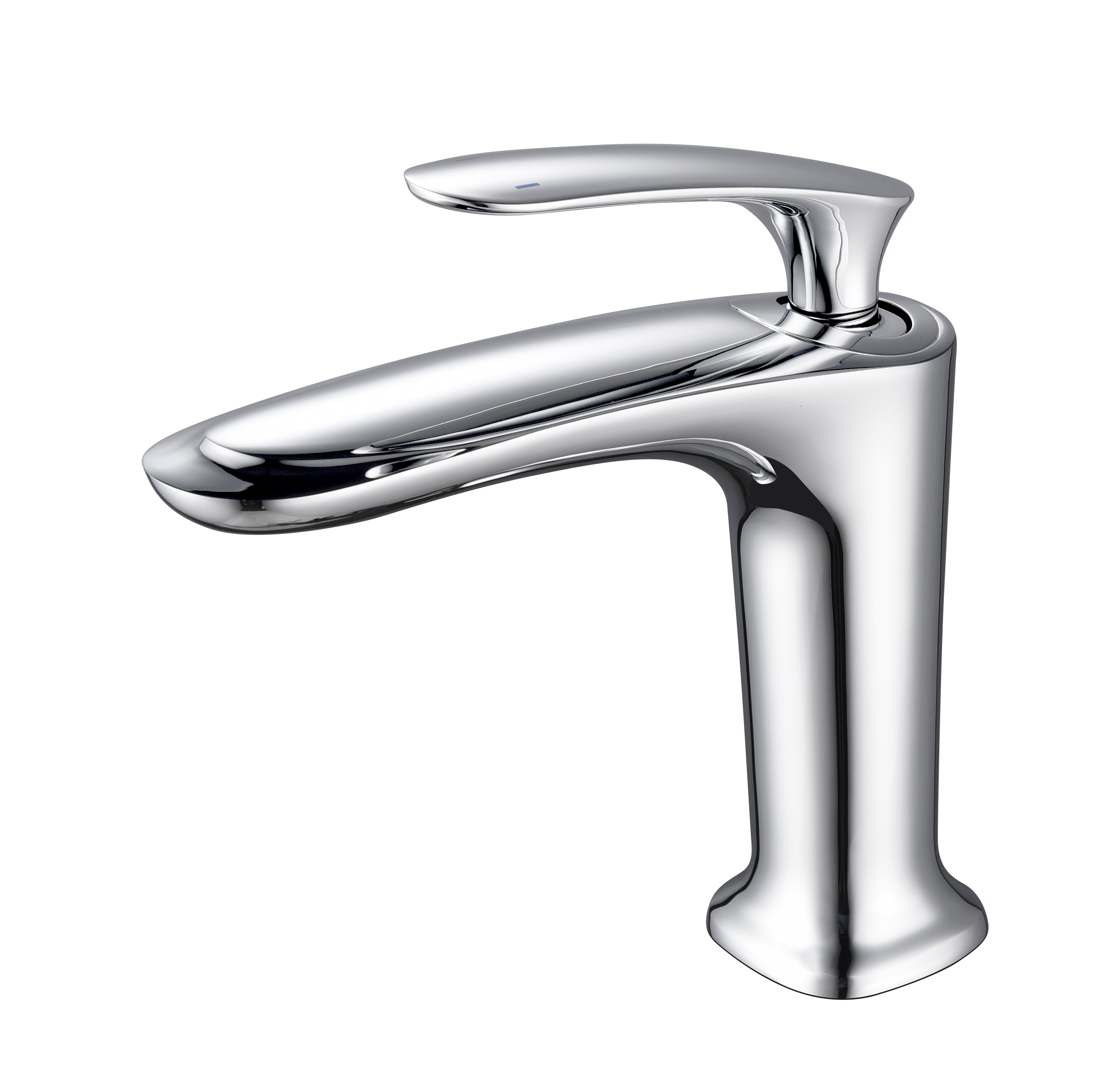 European Ce Lavatory Washroom Zinc Handle Chrome Brass Bathroom Basin Water Sink Faucet Water Mixer Faucet Tap