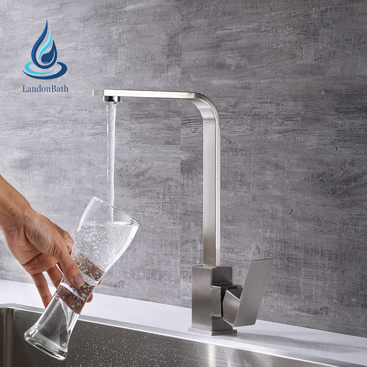 Hot sale faucet 304 stainless steel kitchen faucet sus304 kitchen faucet