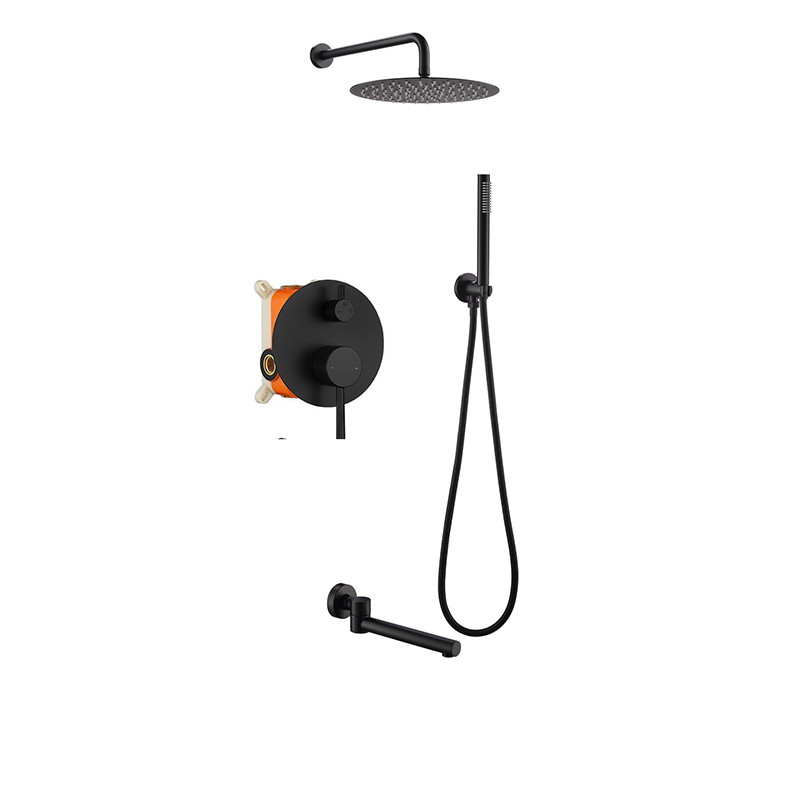 Wall Mounted Rainfall Shower Mixer 1101020