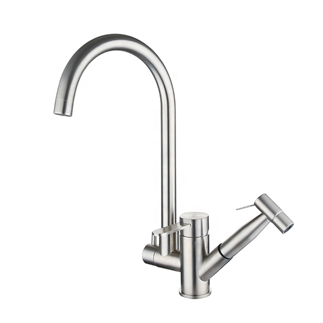  Stainless Steel Kitchen Faucet LS03