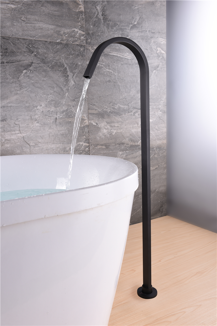 Hot Selling Cheap Floor-Mount Bathtub Faucet Single Hole Bathtub Mixer