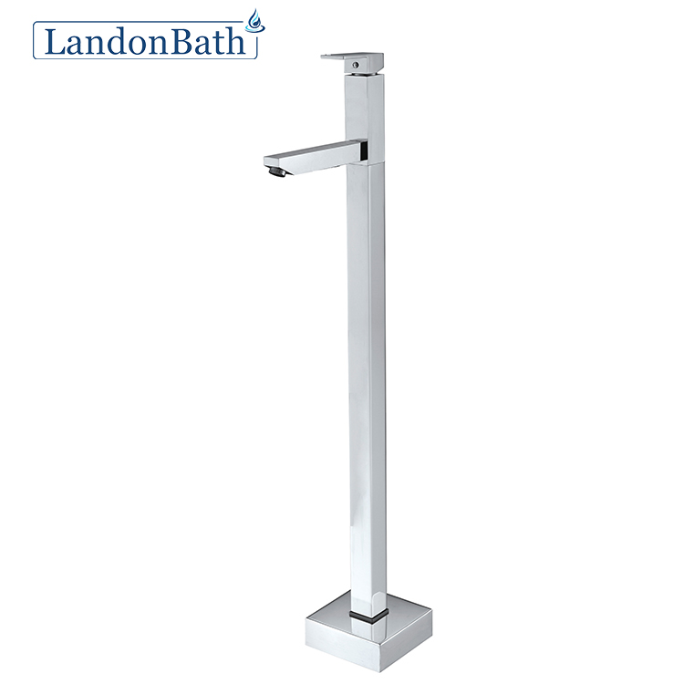 Simple Design Square Bathroom Faucet Thermostatic Bathtub Mixer