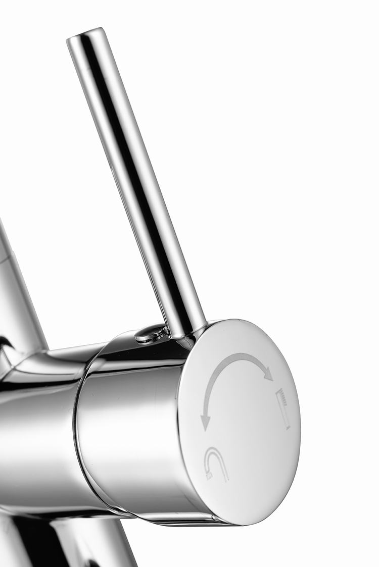 Hot and Cold Water Exchange Thermostatic Bath Shower Faucet