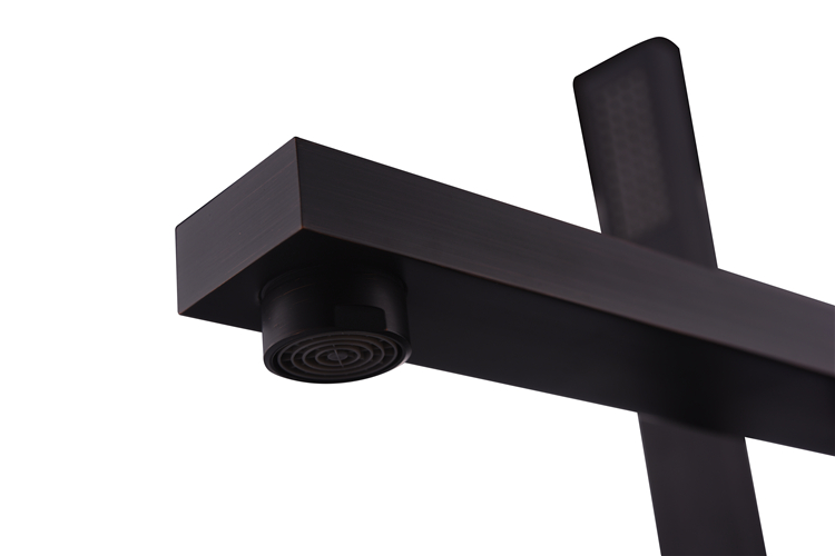 New Design Single Hole Golden and Black Color Bathtub Mixer