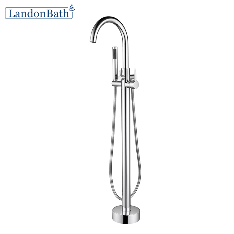 China Taps Factory Cheap Bathroom Faucet Hot and Cold Water Exchange Bathtub Tap