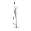Freestanding Shower Hot & Cold Bath Floor Mixer Tap Watermark Bathtub Spout Exteneder Standing Matt Tub Tile And Repair Kit