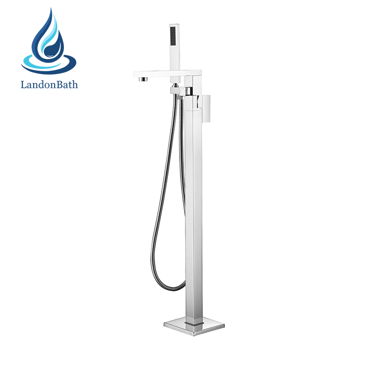 Kaiping Freestanding Bathtub Faucet Manufacturer Watermark Certificate High Quality Stand Alone Tub Faucet