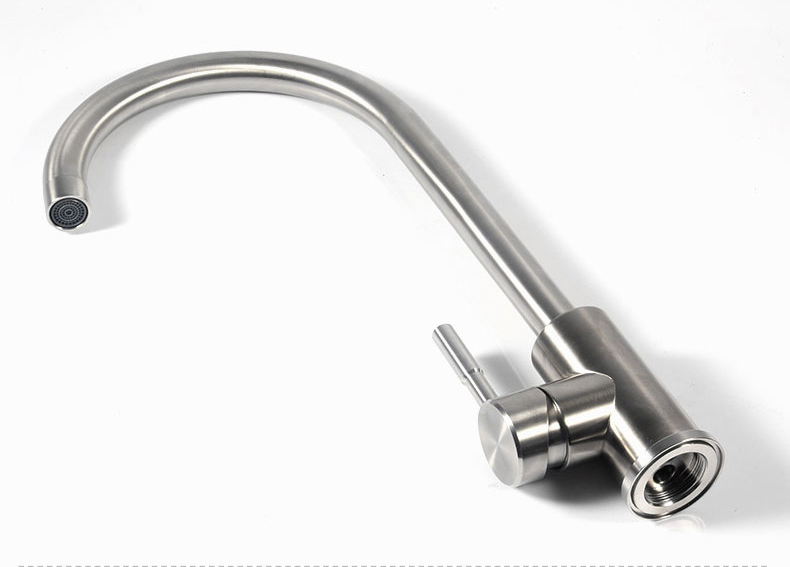 Cheap 304 Stainless Steel Kitchen Faucet Watertap For Sink