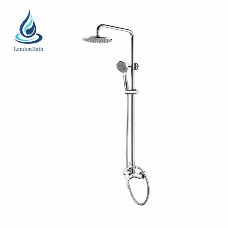 Faucet Bath Shower Set Antique Wash Room Golden Rose Gold System Cooper European Style Brushes Rain And Faucets Brass Mixer