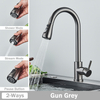 Black Stainless Steel Spring Kitchen Sink Faucet of China Supplier Landonbath
