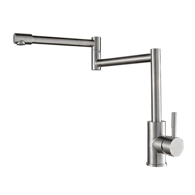  Stainless Steel Kitchen Faucet LS04