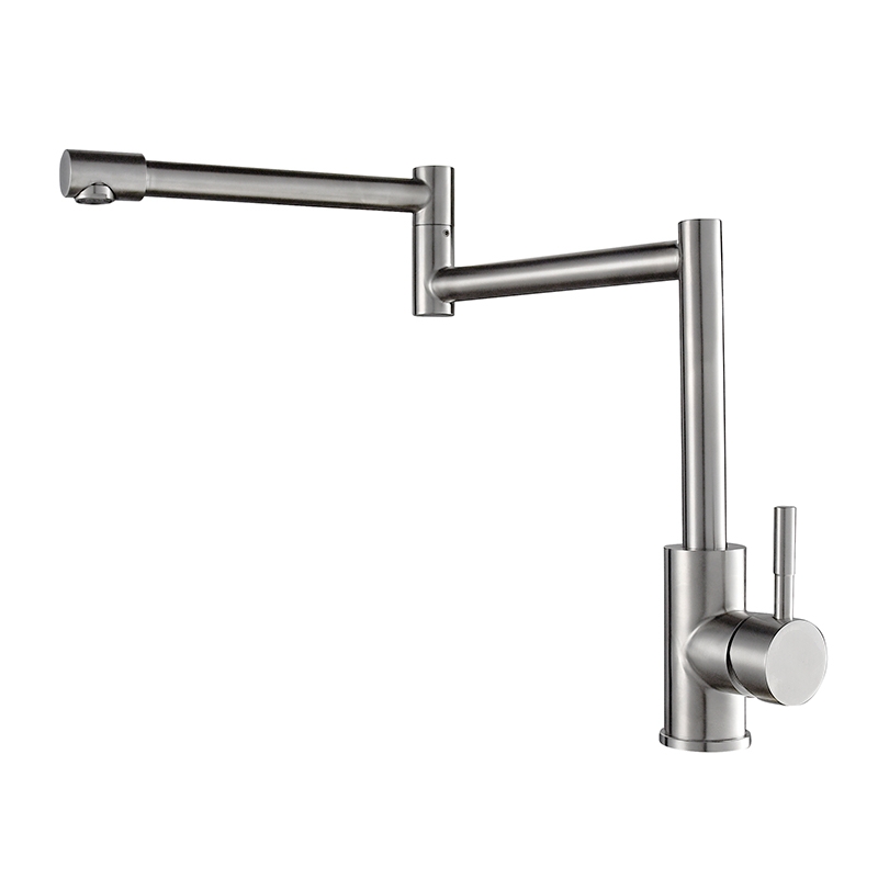  Stainless Steel Kitchen Faucet LS04