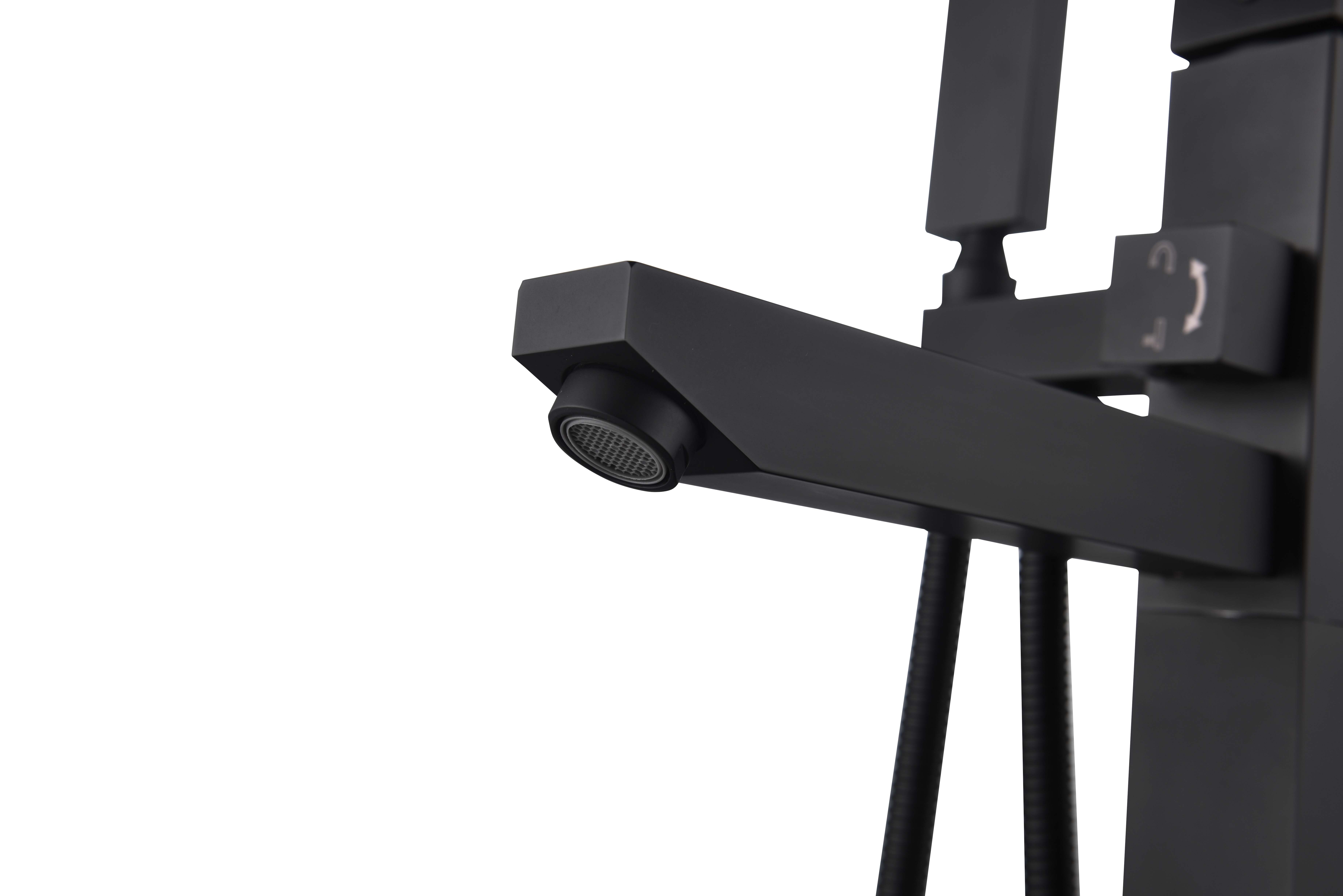 Matte Black Bathroom Faucet High Quality Freestanding Faucet