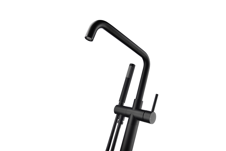 Unique Design Round Golden Balck Bathroom Faucet