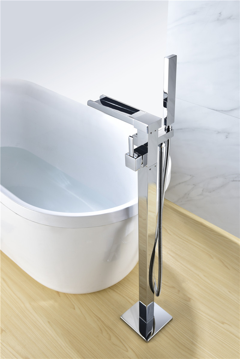 Hot Selling 304 Stainless Steel Bathroom Bath Mixer Tap Faucet