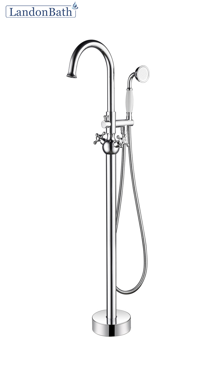 Modern Classical Design Styles Brass Chrome Bathroom Faucet