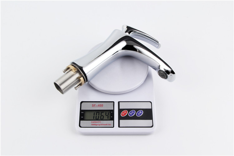 304 Stainless Steel Sink Single Handle Bathroom Faucet