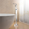 Brass High Quality Single Hole Floor-Mount Bathtub Faucet
