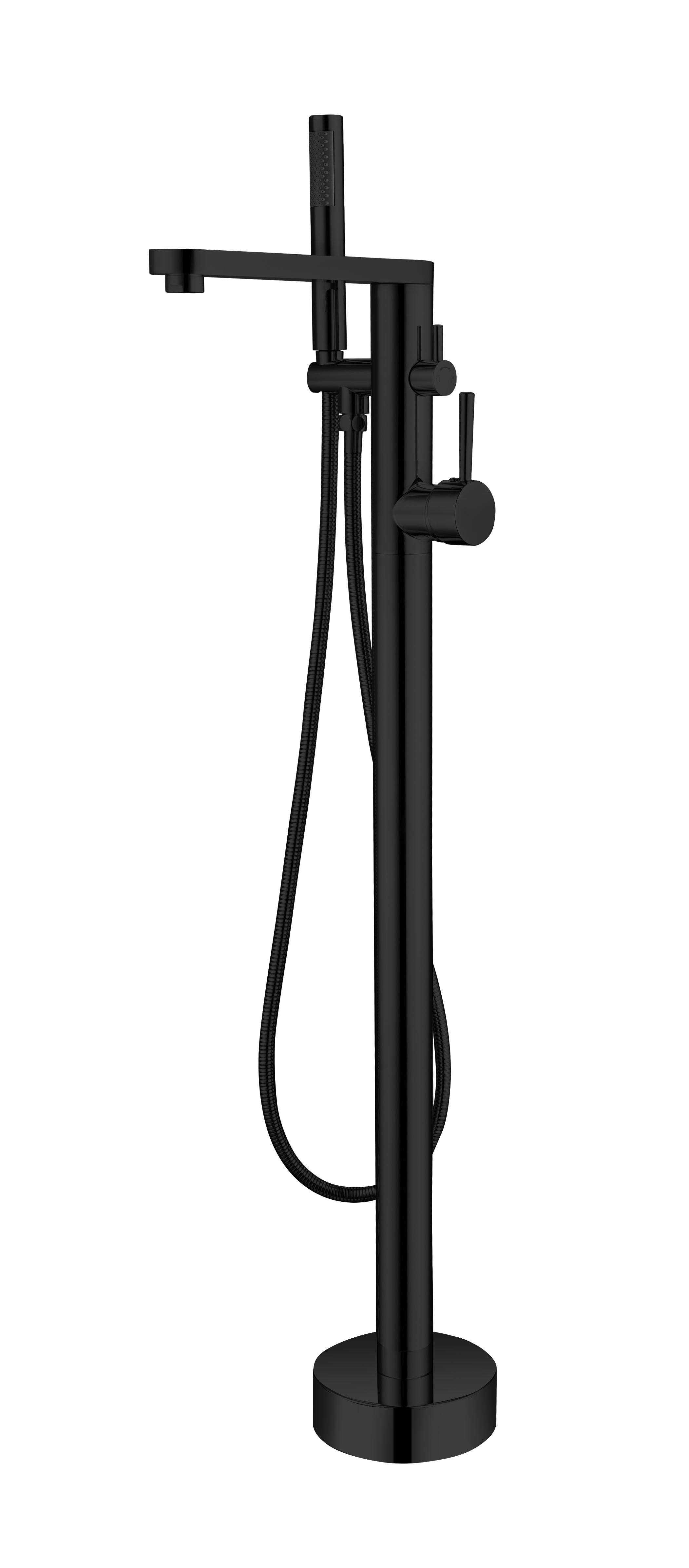 High Quality Matte Black Freestanding Bathtub Faucet Bathtub Mixer