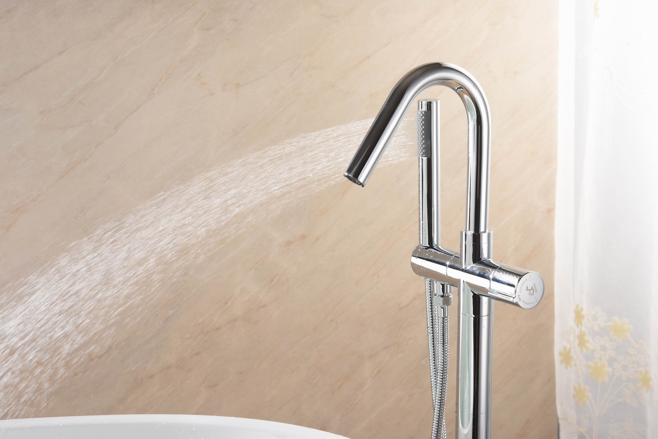 Single Hole Brass Chrome Bathroom Shower Factory Price