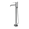 New Arrival Freestanding Bathtub Faucet with Button Diverter DF-02049