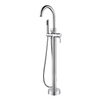 Best Hot Seller Black Color Floor Standing Shower Faucet Fot Bathtub