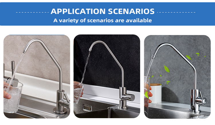 Kitchen Hot And Cold Stainless Steel Water Filter Faucet Tap